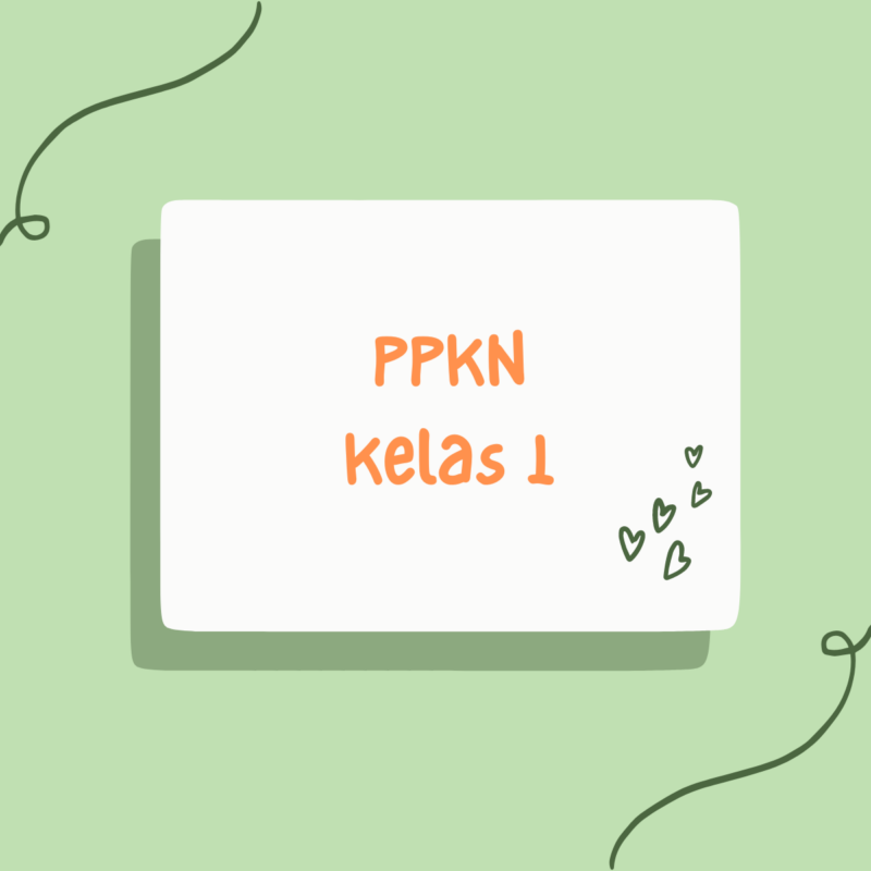 PPKN Kelas 1